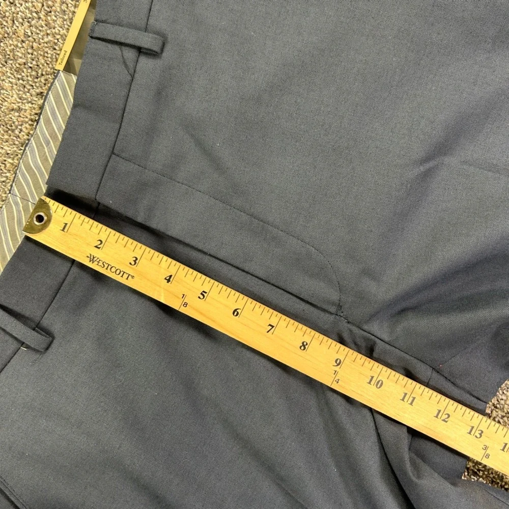 NEW Banana Republic Mens‎ Tailored Fit Dress Pants Navy Blue 34x32 924244-00-1